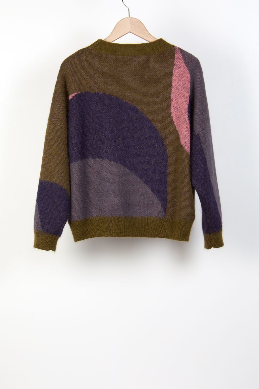 104 - PULL NINA NYMPHE KAKI LOT DE 2