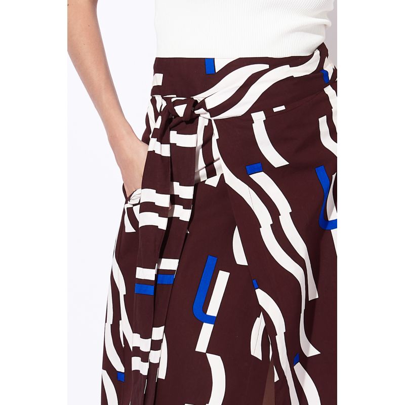 200 - JUPE ASHLEY WAVE BORDEAUX LOT DE 2