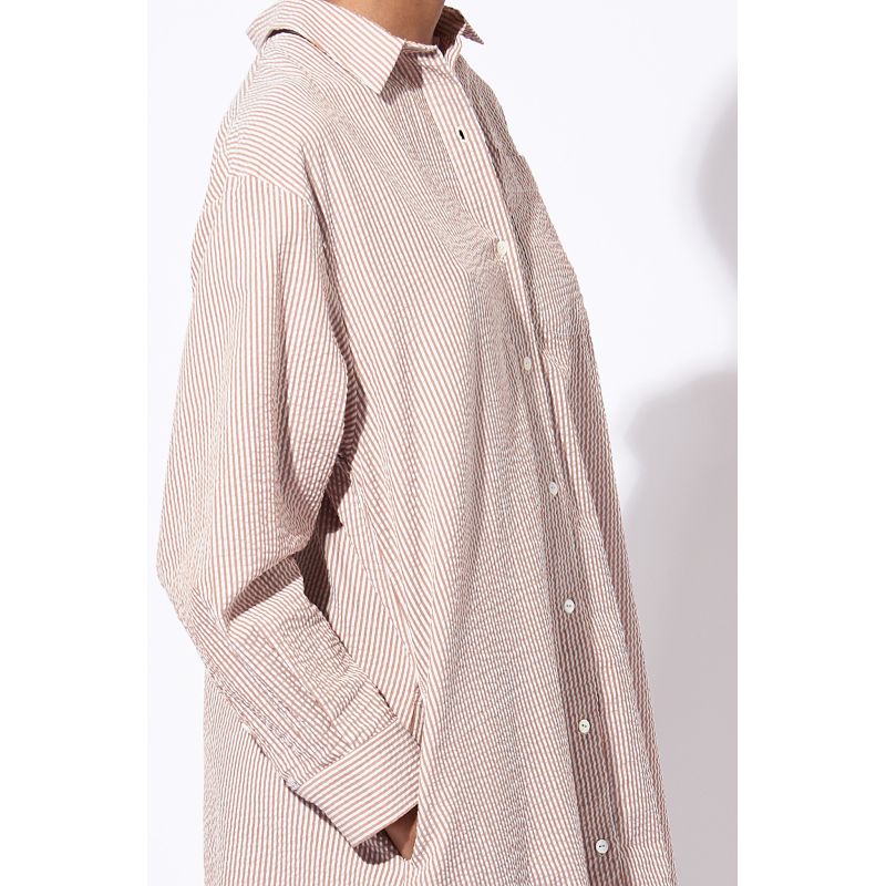 202 - ROBE MARIUS MERYL LILAS CARAMEL LOT DE 2