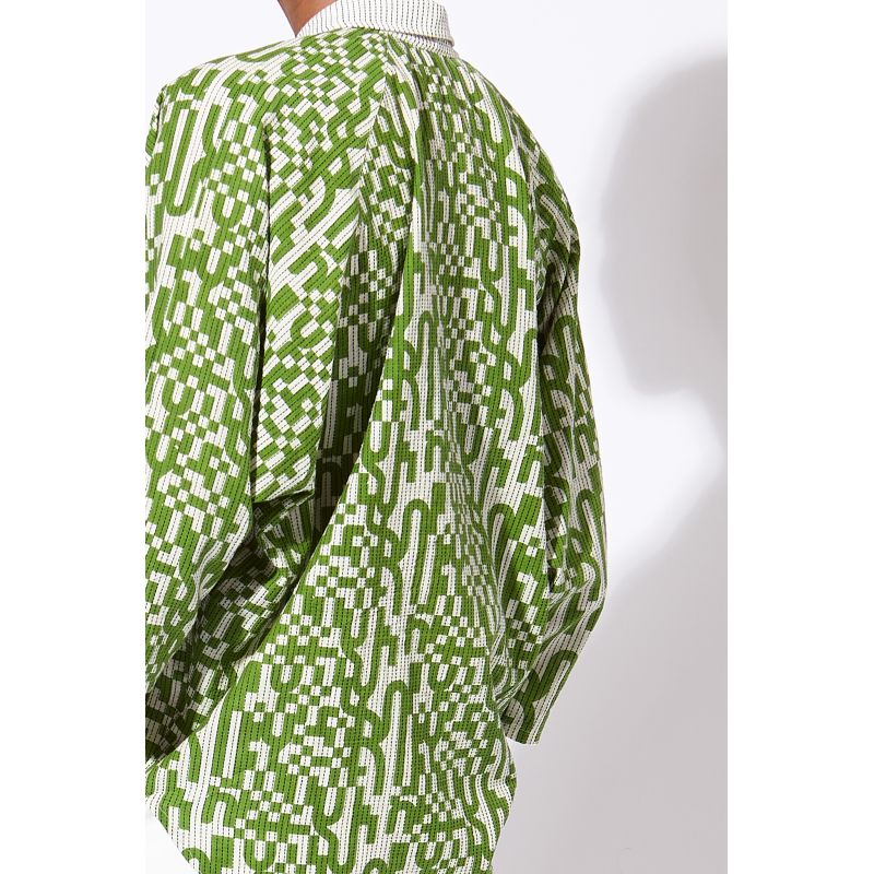 206 - CHEMISE TELMA DAMIER MOUSSE LOT DE 2