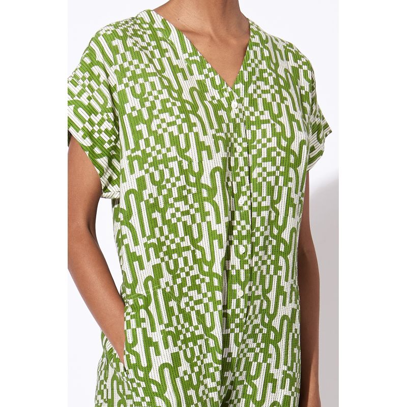 206 - COMBINAISON MONY DAMIER MOUSSE LOT DE 2