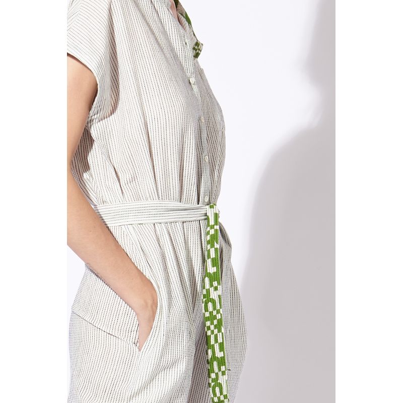 207 - COMBINAISON MESSINA PIQUÉ BLEU LOT DE 2