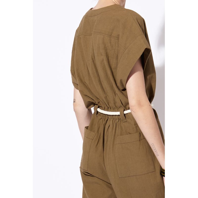 214 - KHAKI JUMPSUIT MONY UNI PACK OF 2