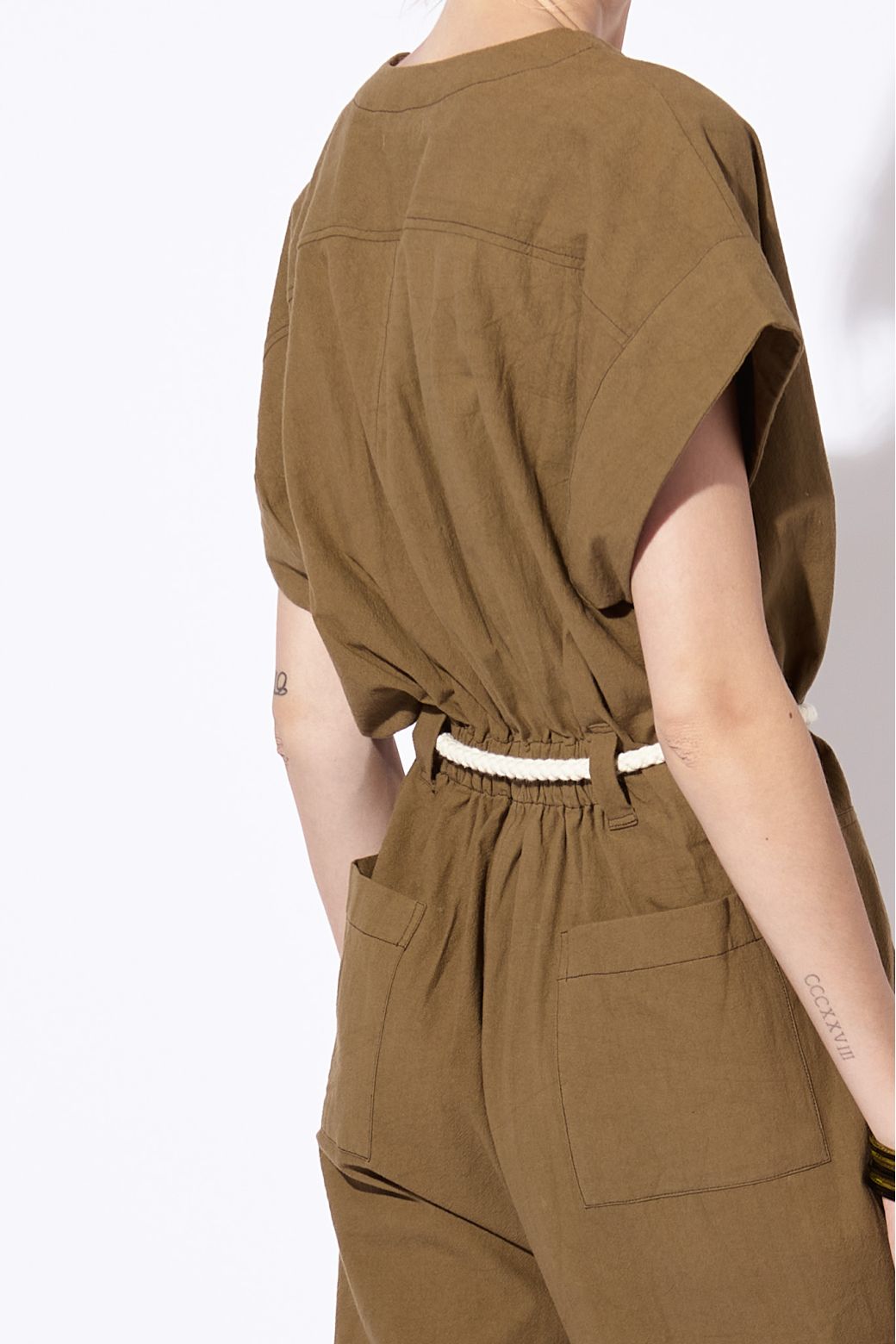 214 - KHAKI JUMPSUIT MONY UNI PACK OF 2