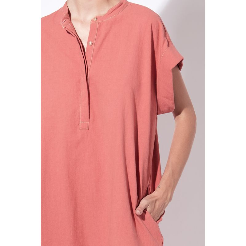 214 - ROBE SYRACUSE UNI ROSEWOOD LOT DE 2