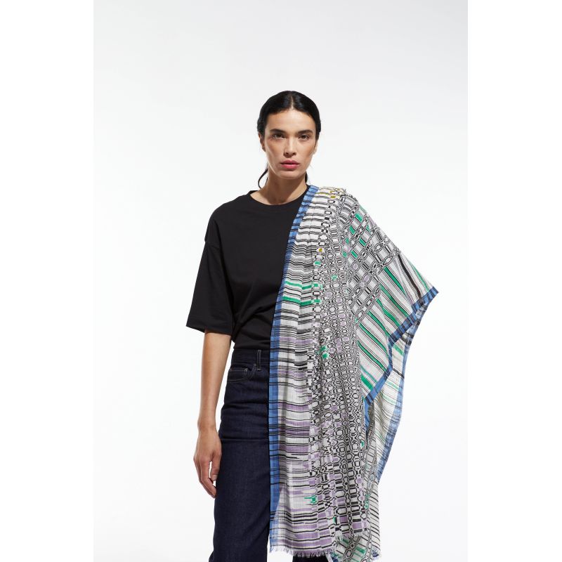 A - Foulard Mue Noir Lot De 2