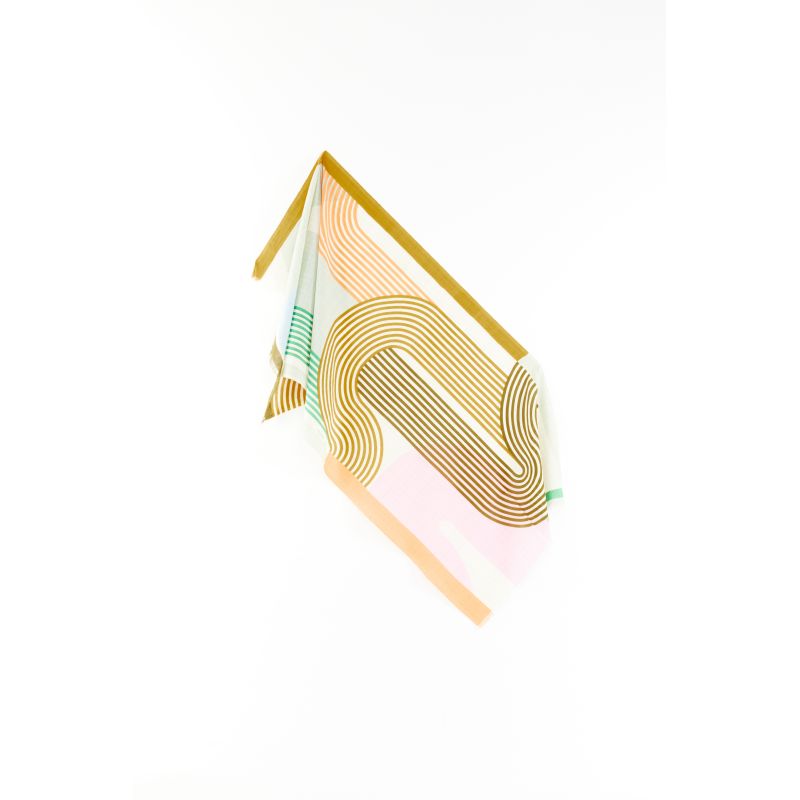 I - Foulard Ruisseau Orchidée Lot De 2