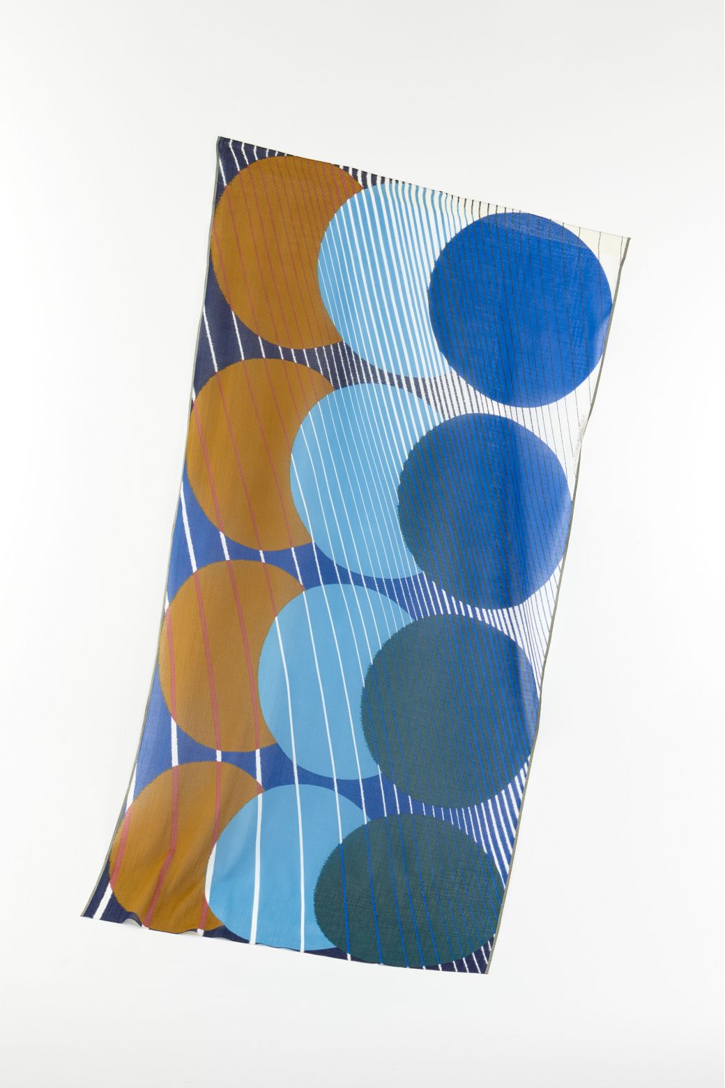 K - Foulard Cinetique Bleu Lot De 2