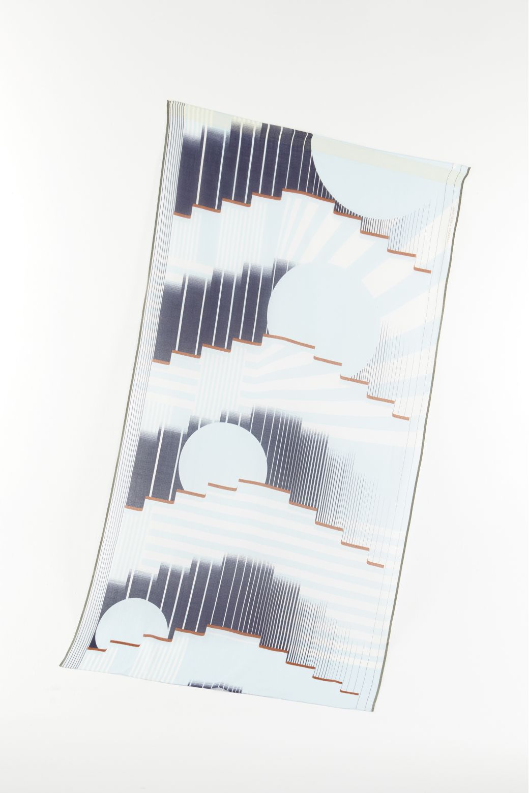 L - Foulard Soleil Levant Marine Lot De 2