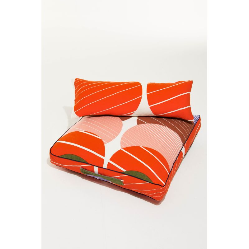 500 - Orange Cinetique Cushion Cover Pack Of 2