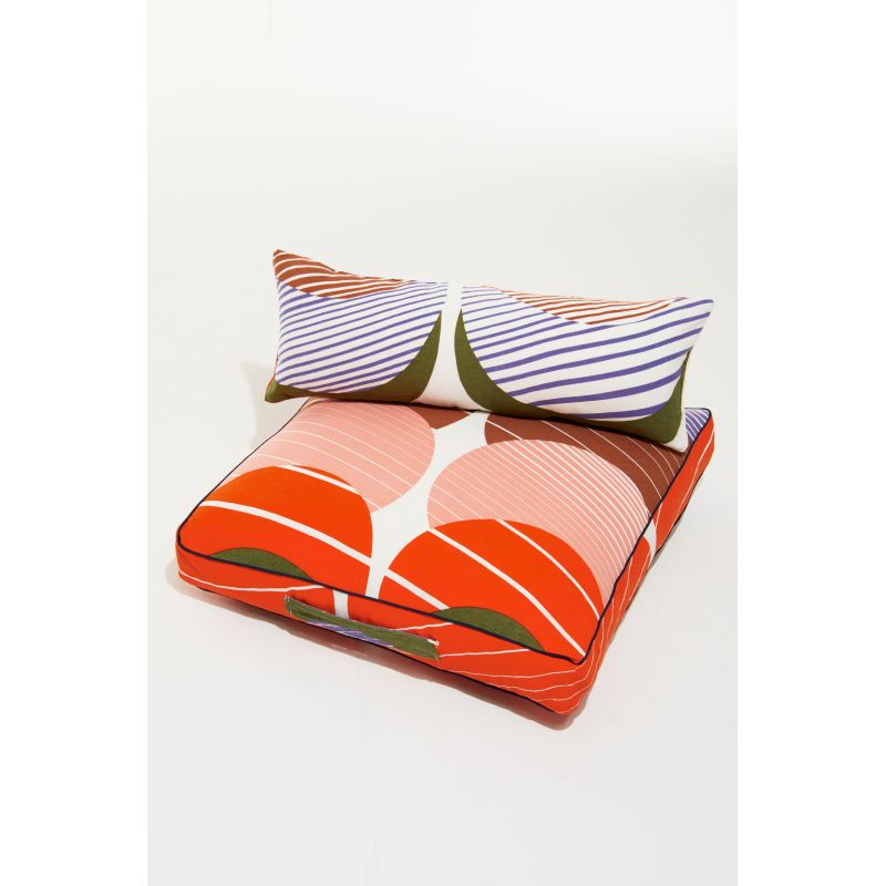500 - Orange Cinetique Cushion Cover Pack Of 2