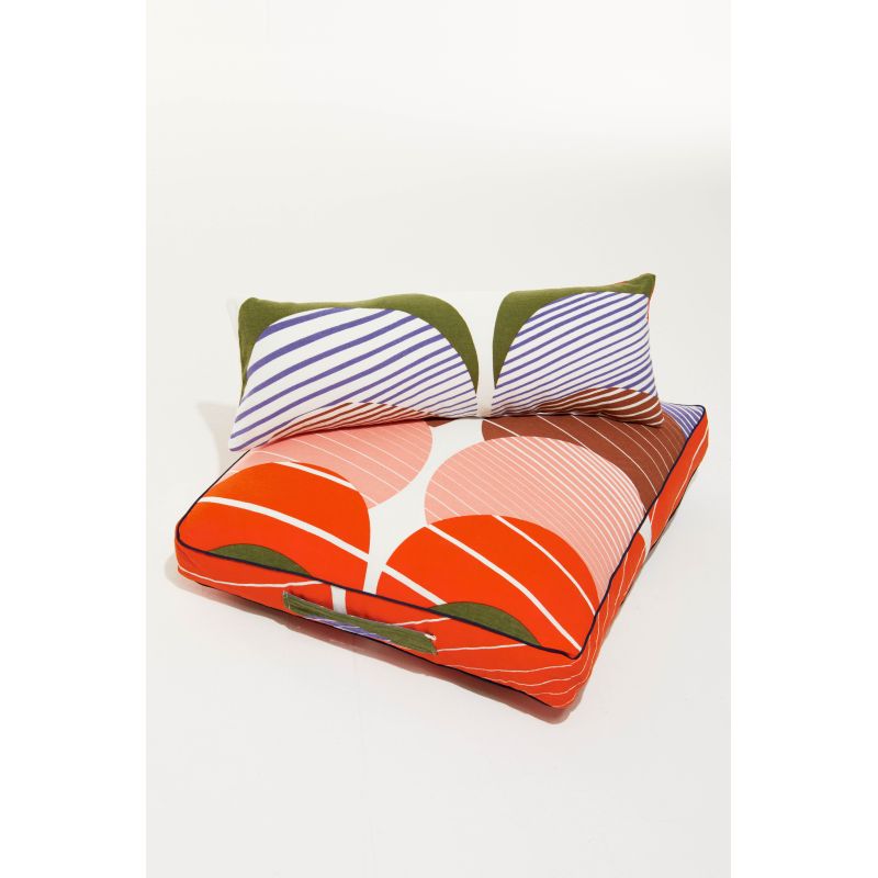 500 - Orange Cinetique Cushion Cover Pack Of 2