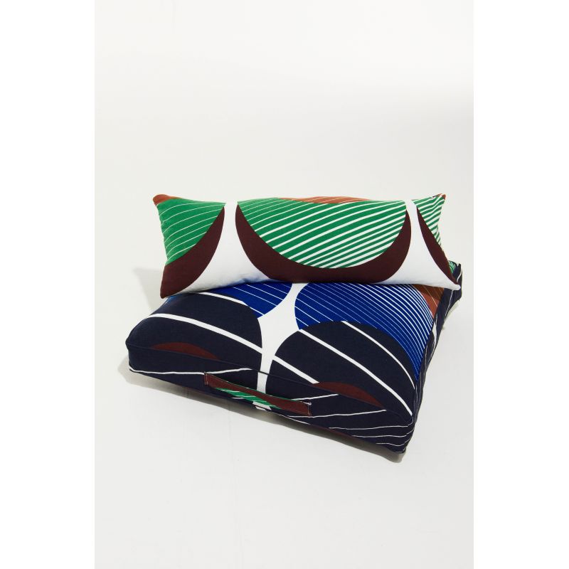 500 - Blue Cinetique Cushion Cover Pack Of 2