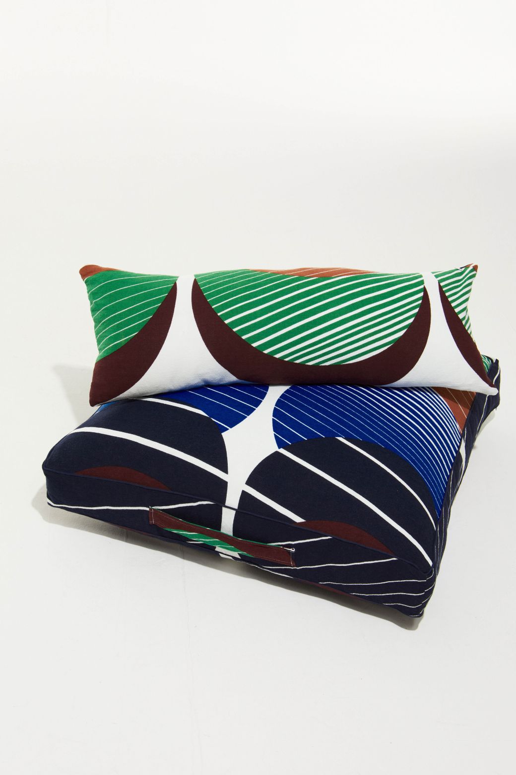 500 - Blue Cinetique Cushion Cover Pack Of 2