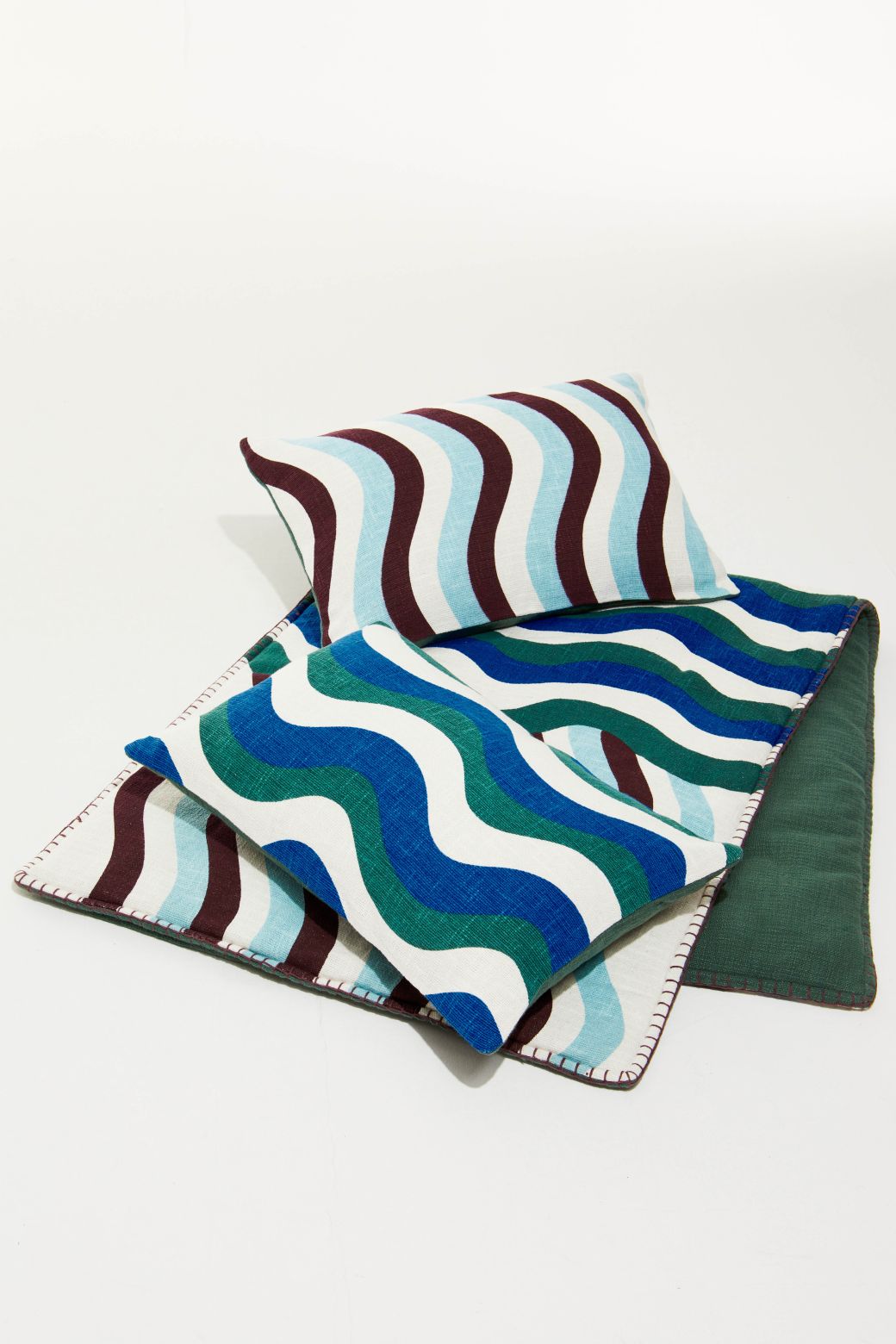 504 - Blue Gamma Cushion Cover Pack Of 2