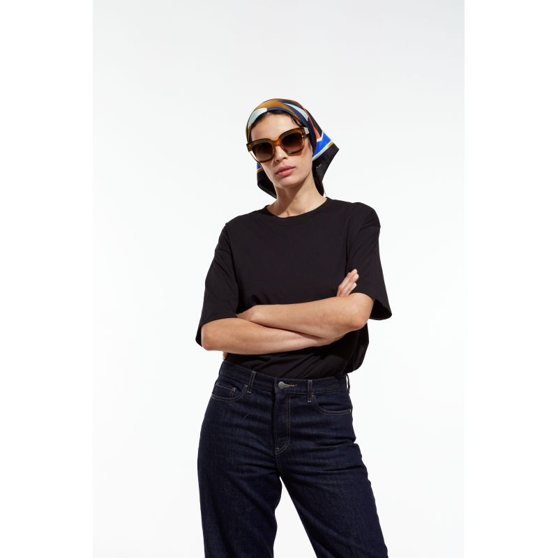 A - Foulard Ode Bleu Lot De 2