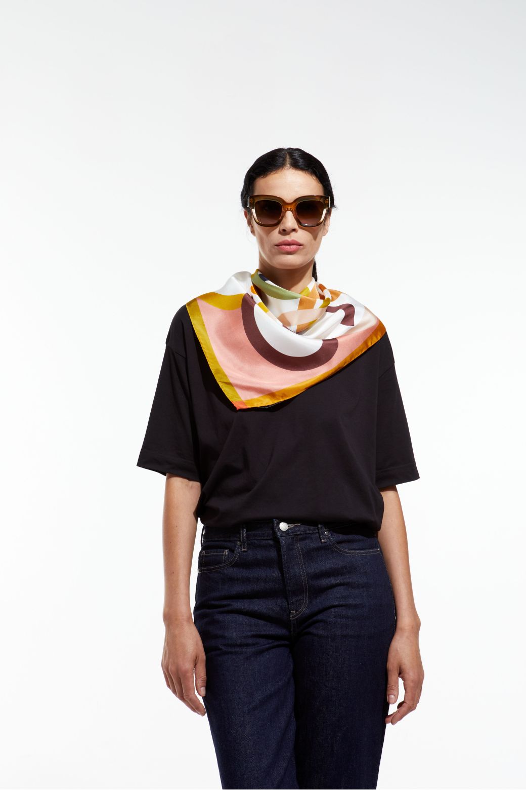 C - Foulard Icone Blush Lot De 2