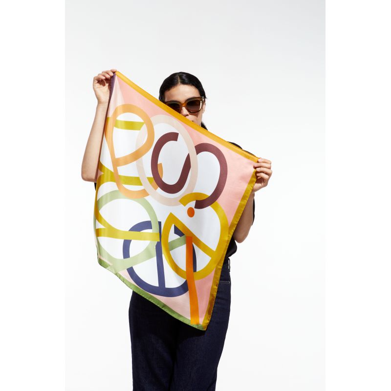 C - Blue Icone Scarf Pack Of 2