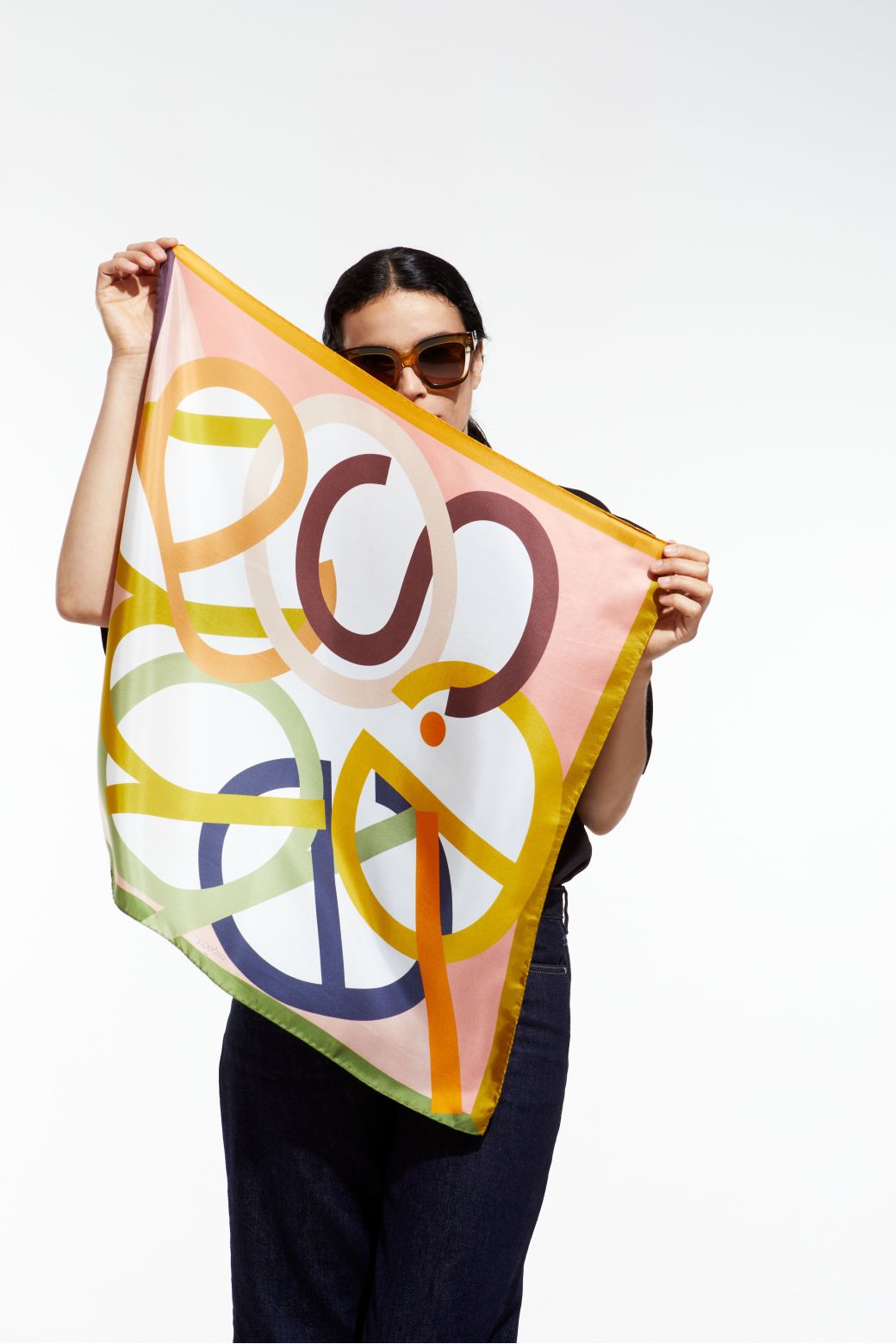 C - Foulard Icone Blush Lot De 2