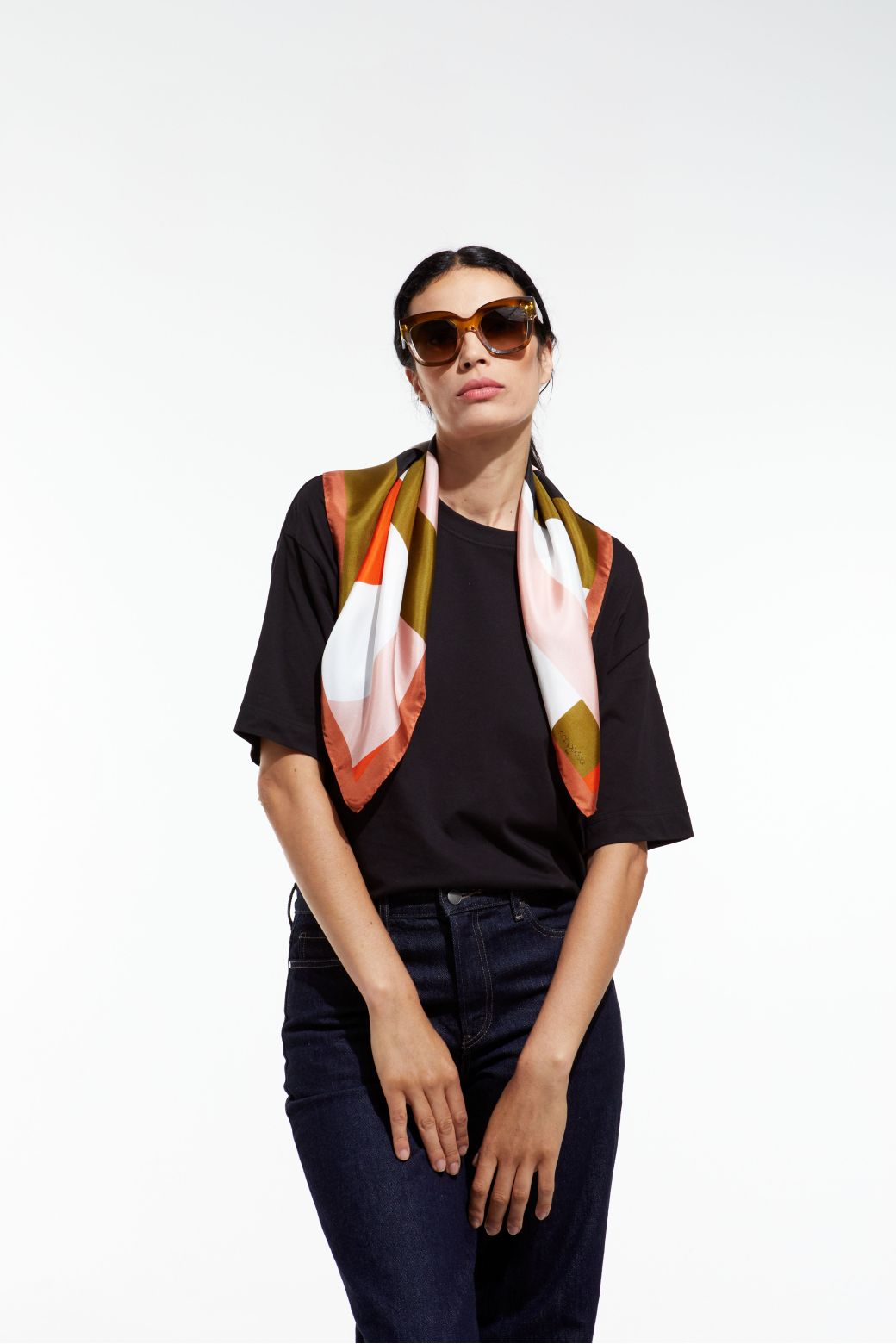 D - Blue Vision Scarf Pack Of 2