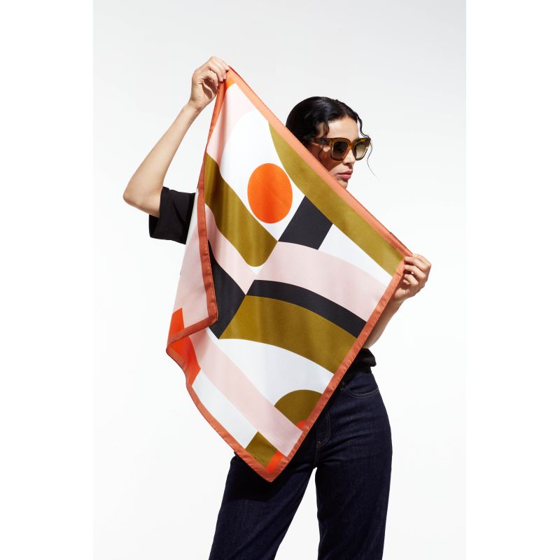 D - Blue Vision Scarf Pack Of 2