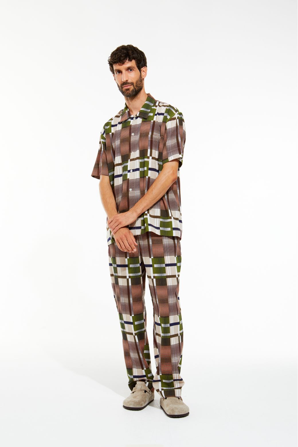 118 - Pantalon L Bombay Orage Kaki Lot De 2