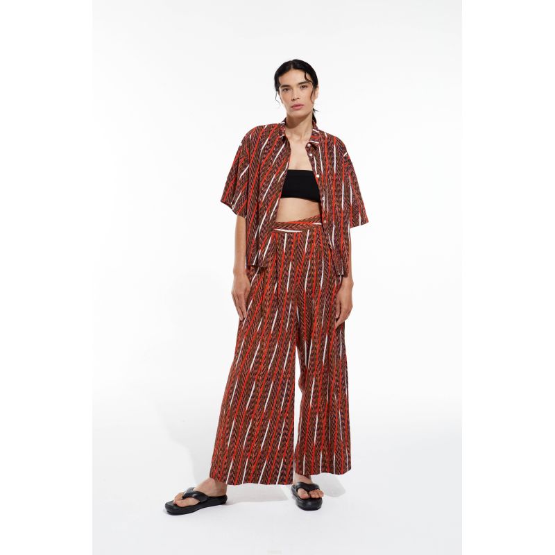 104 - Chemise Andrew Resonance Cinabre Lot De 2