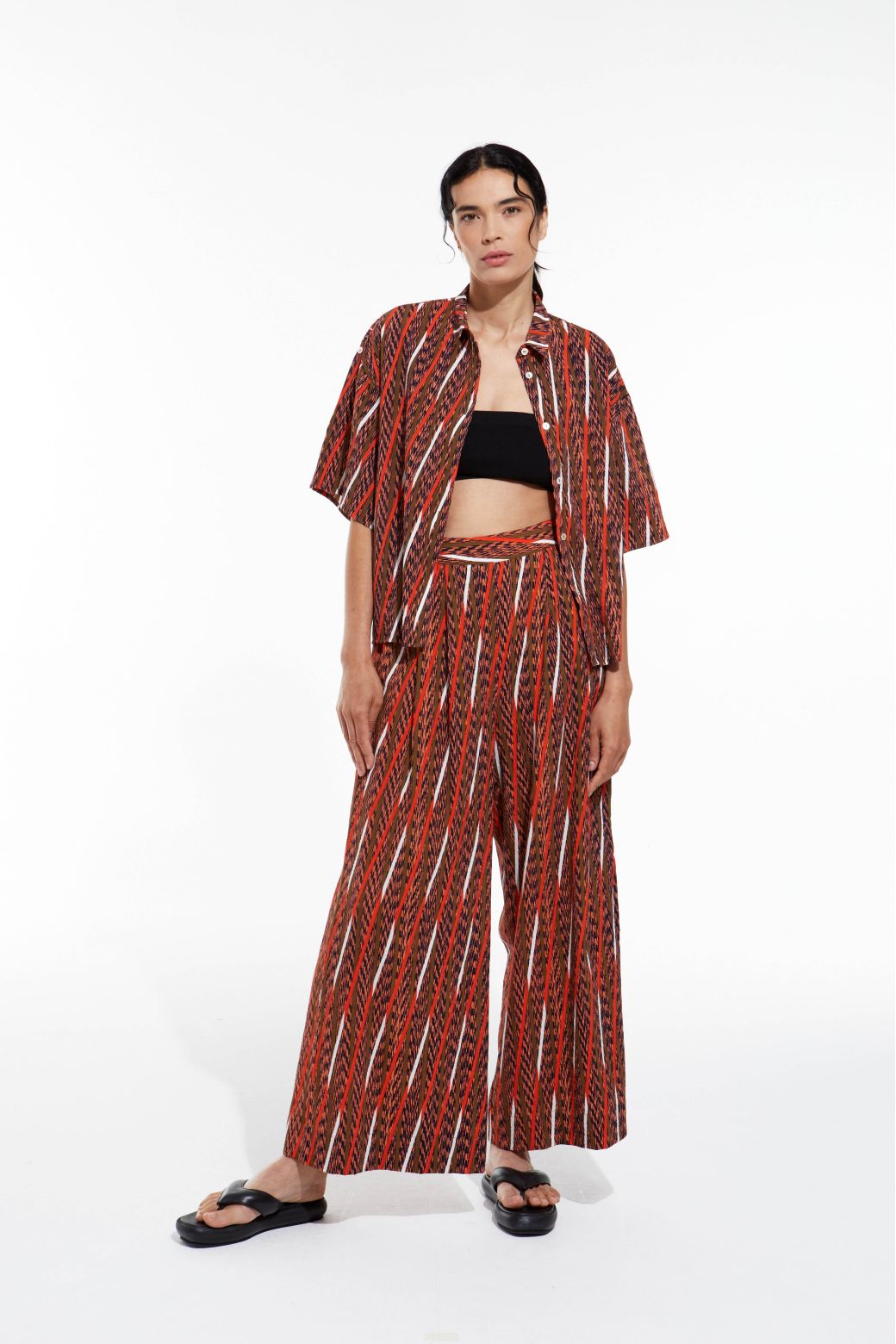 104 - Chemise Andrew Resonance Cinabre Lot De 2