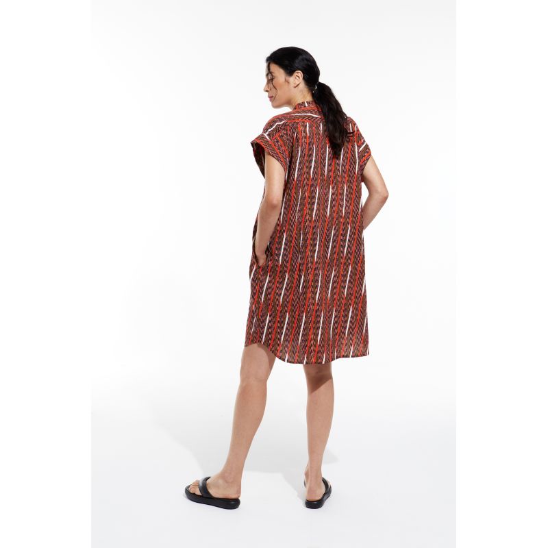 104 - Robe Syracuse Resonance Cinabre Lot De 2