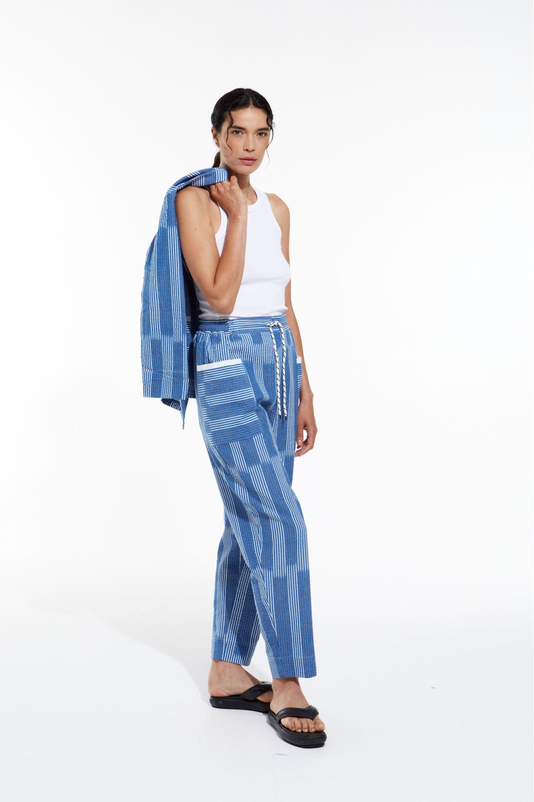 105 - Pantalon Brando Lueur Bleu Lot De 2