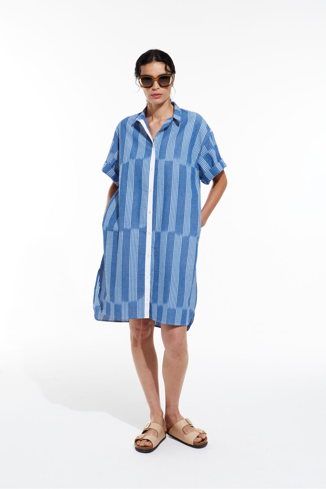 105 - Robe Andy Lueur Bleu Lot De 2