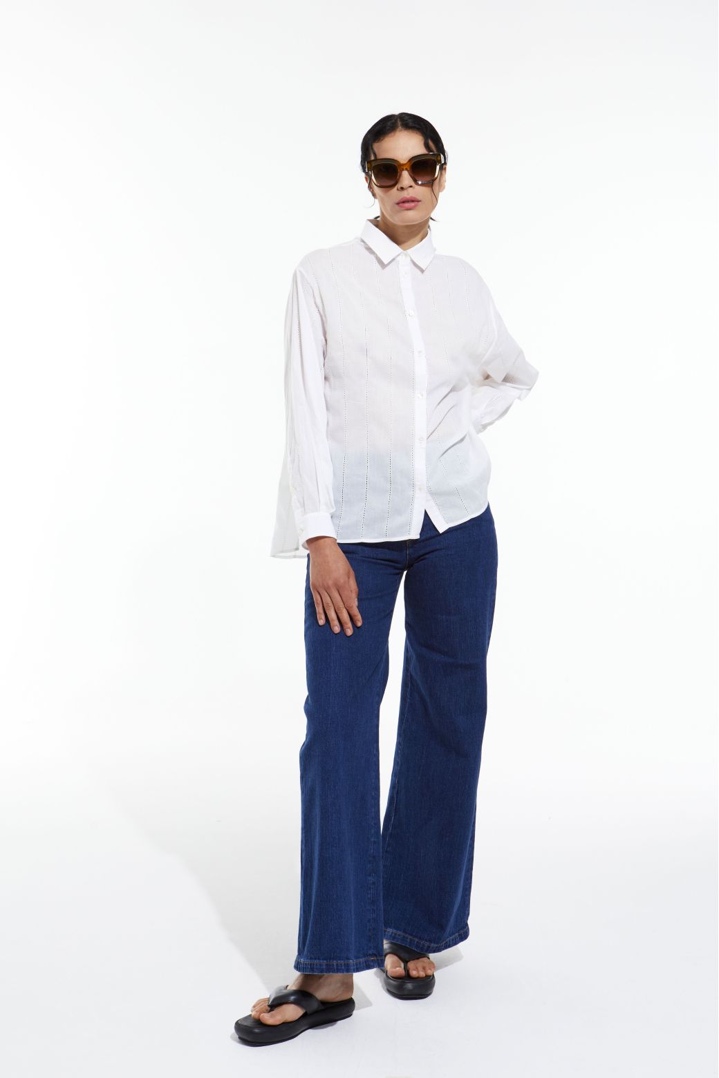 109 - Chemise Rosalie Gobi Ecru Lot De 2