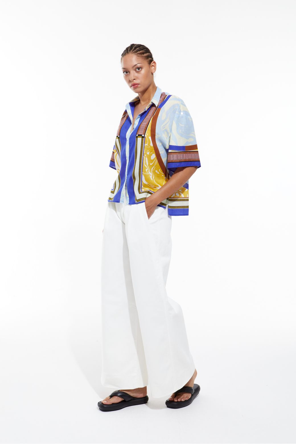 110 - Chemise Andrew Fusion Citrine Lot De 2