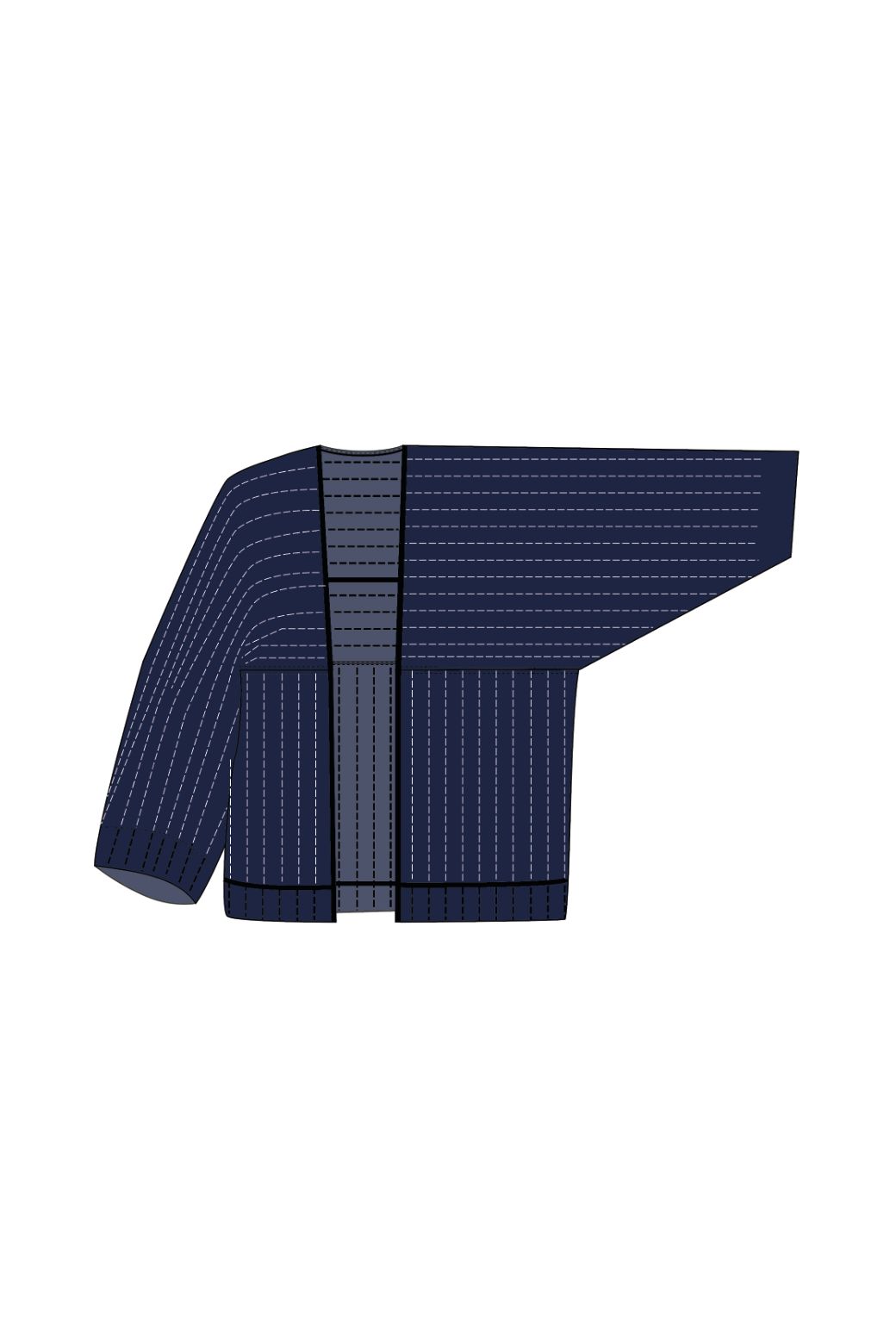 101 - Veste Lou Venus Encre Lot De 2