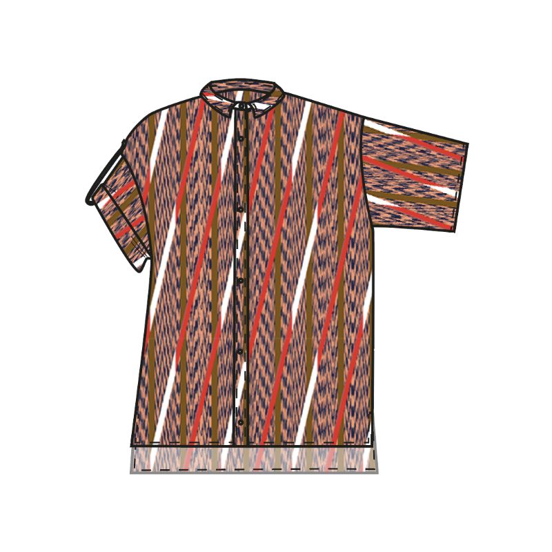 104 - Chemise Andrew Resonance Cinabre Lot De 2