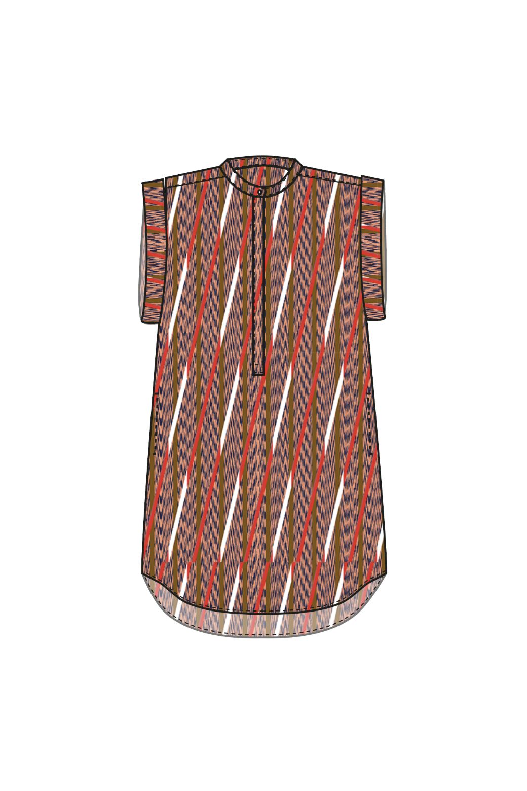 104 - Robe Syracuse Resonance Cinabre Lot De 2