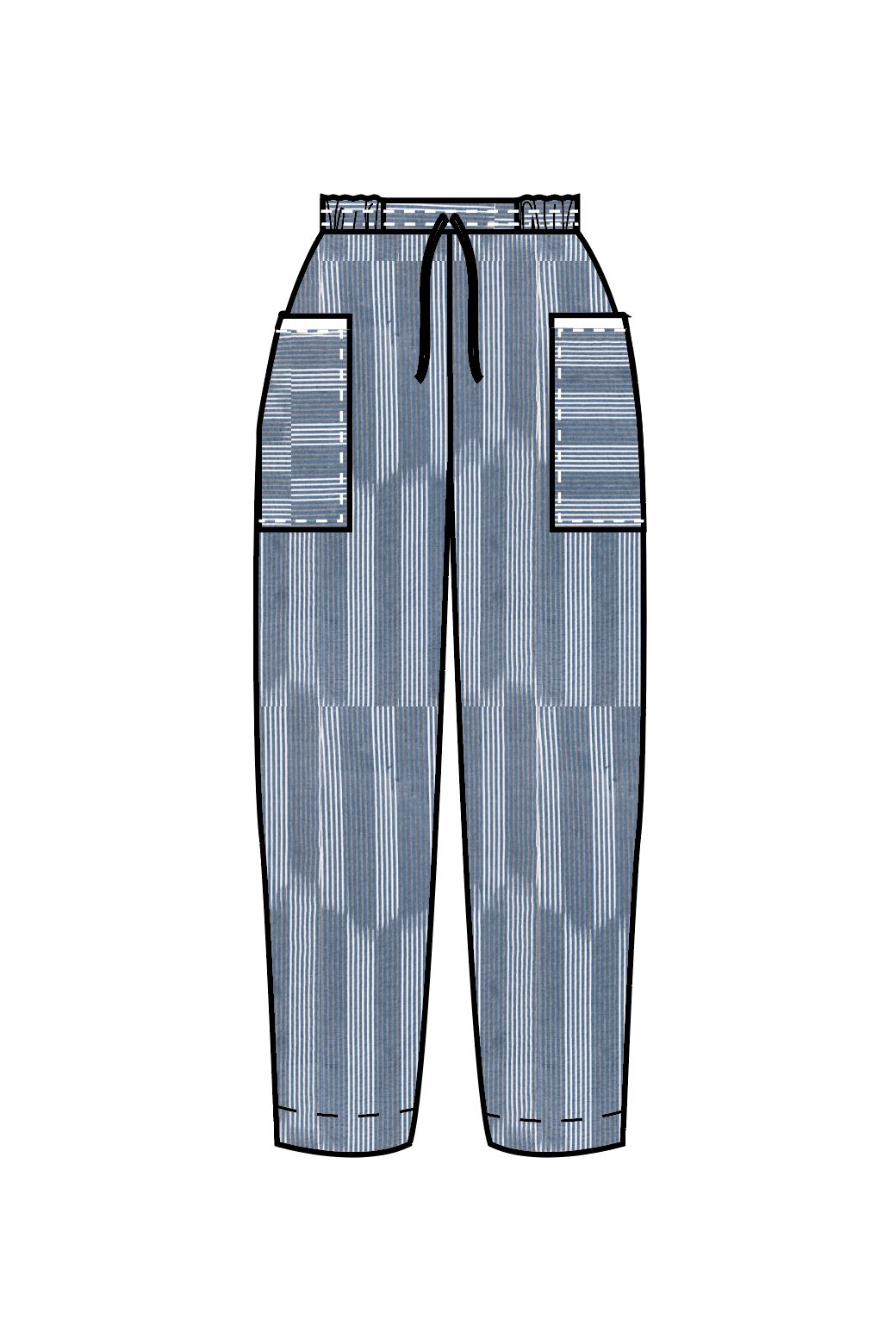 105 - Pantalon Brando Lueur Bleu Lot De 2