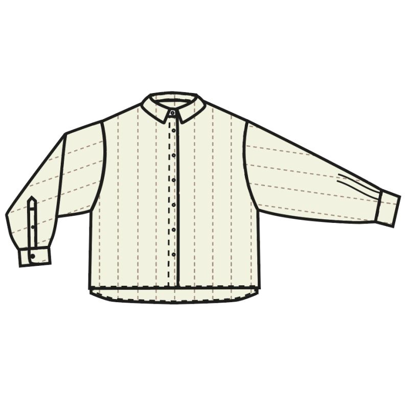 109 - Chemise Rosalie Gobi Ecru Lot De 2