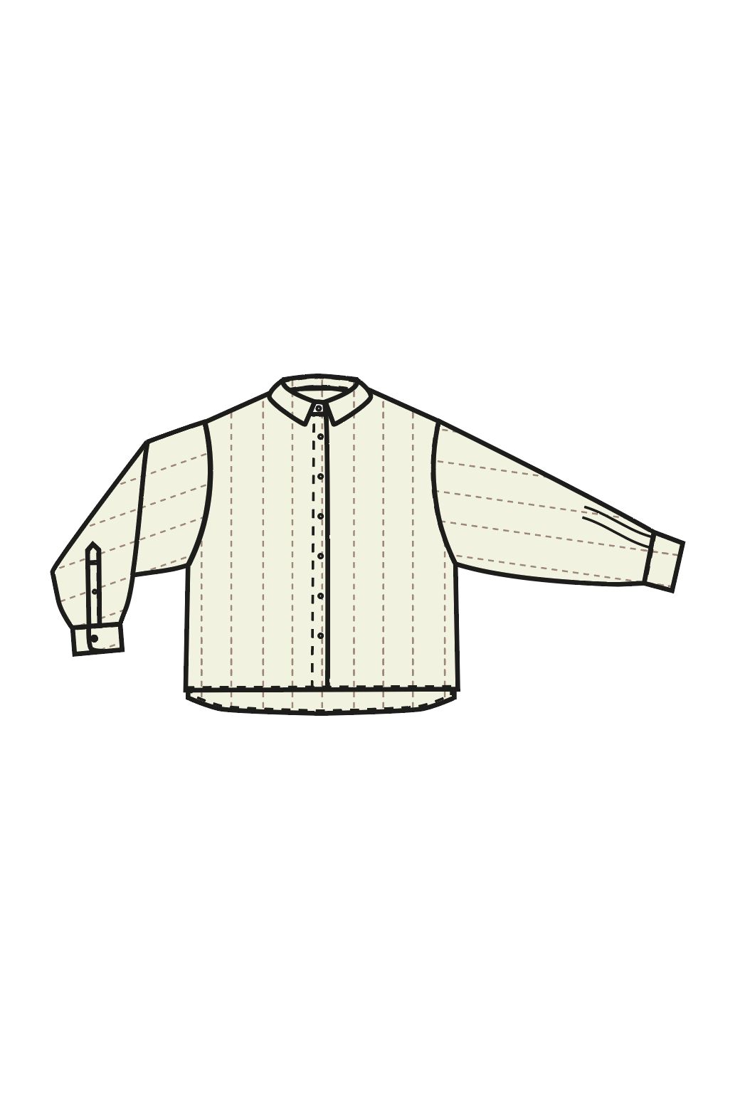 109 - Chemise Rosalie Gobi Ecru Lot De 2