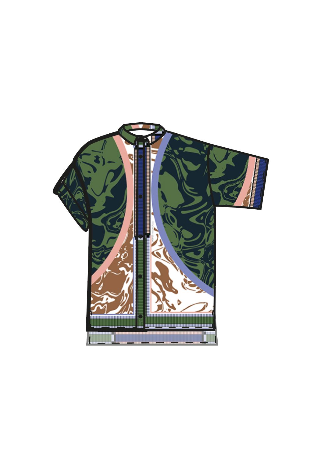 110 - Chemise Andrew Fusion Mousse Lot De 2