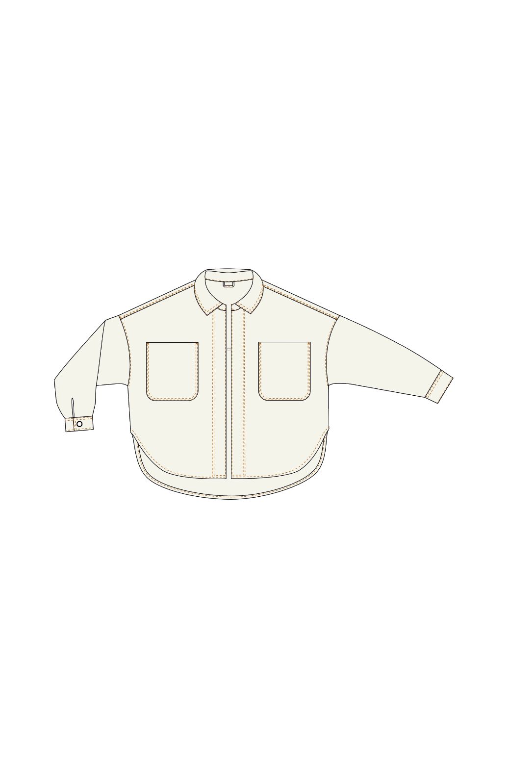 112 - Veste Jacky Dune Naturel Lot De 2