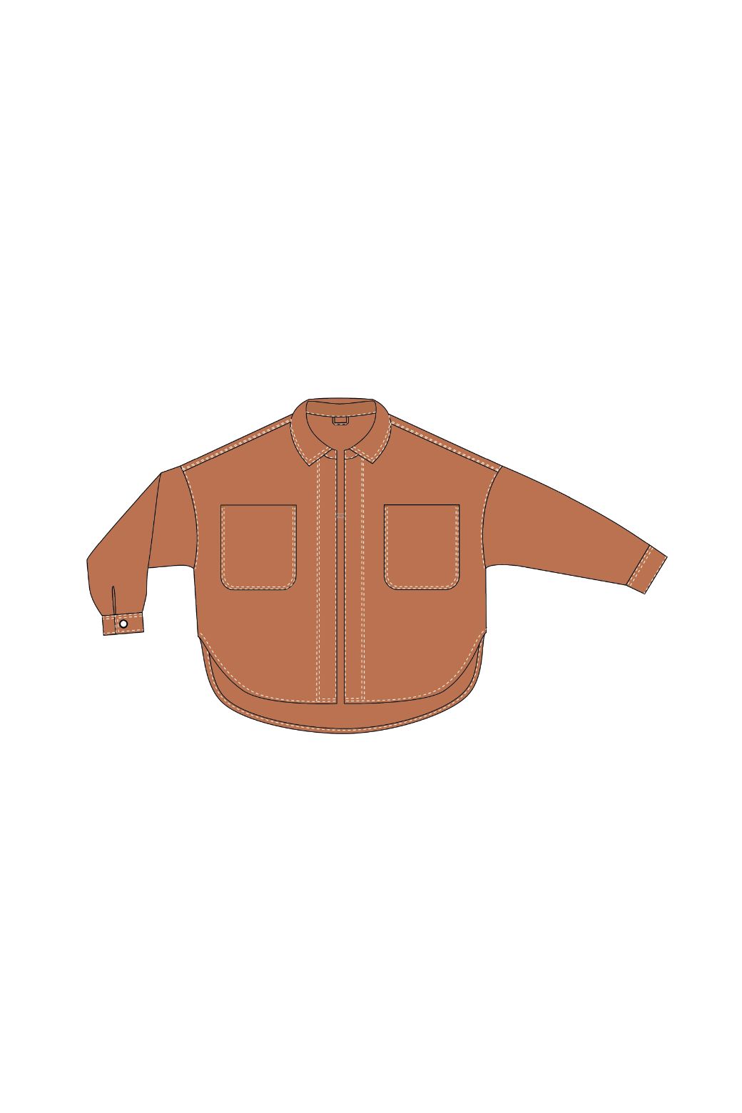 112 - Veste Jacky Dune Terracotta Lot De 2