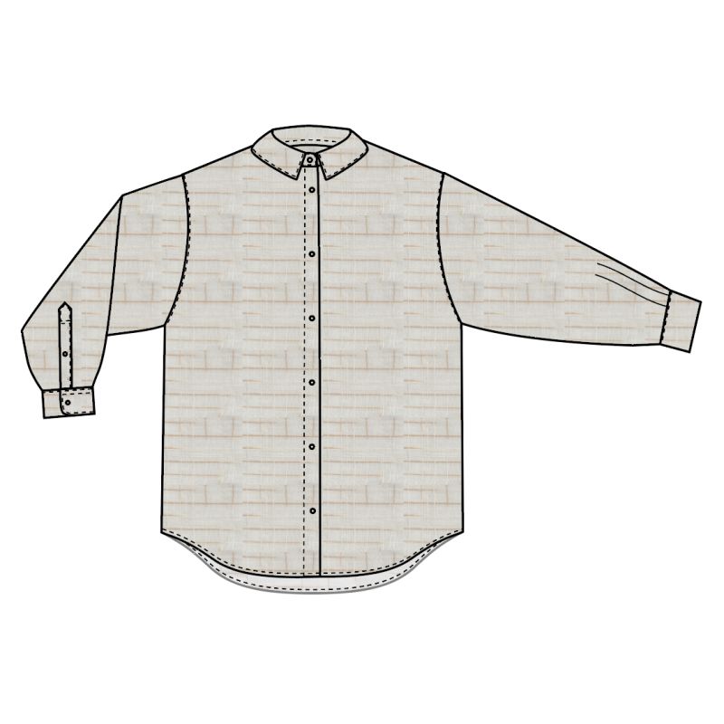 114 - Chemise Marcel Trema Ecru Lot De 2