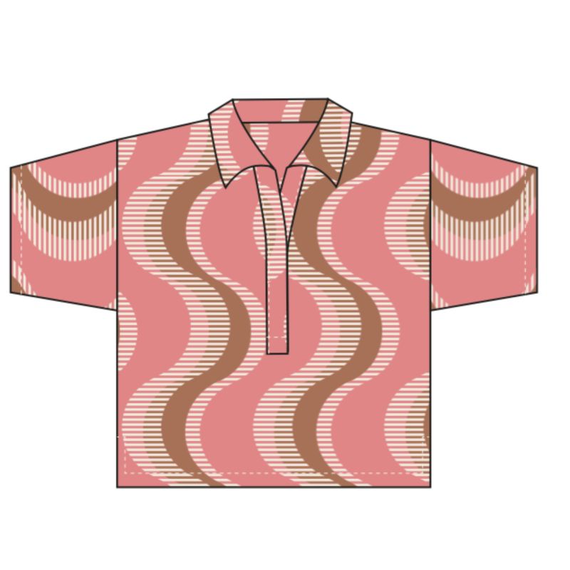 115 - Polo Eros Equinoxe Rose Lot De 2