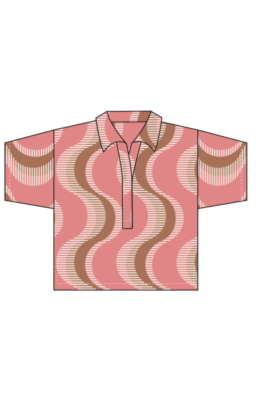 115 - Polo Eros Equinoxe Rose Lot De 2