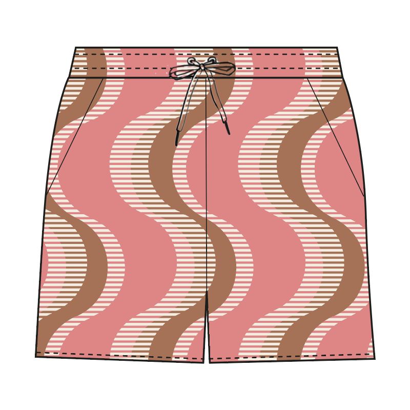 115 - Short Marco Equinoxe Rose Lot De 2