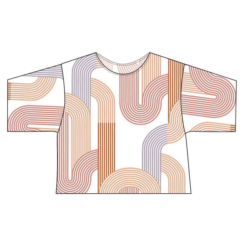 205 - Top Nico Zen Corail Lot De 2