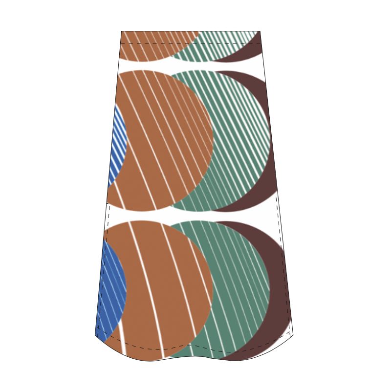 207 - Jupe Juliette Cinetique Bleu Lot De 2