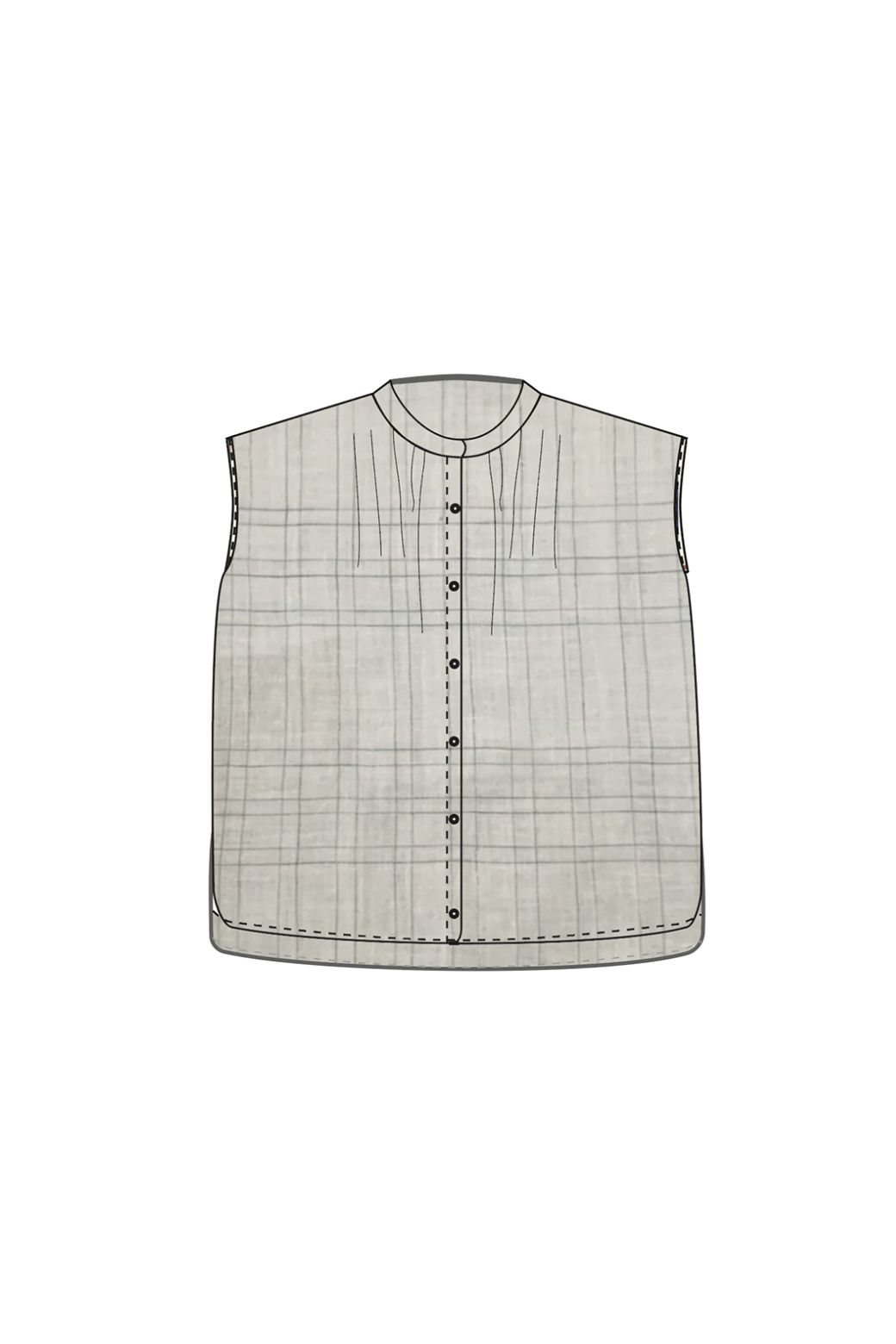 211 - Top Adele Nacre Ecru Lot De 2