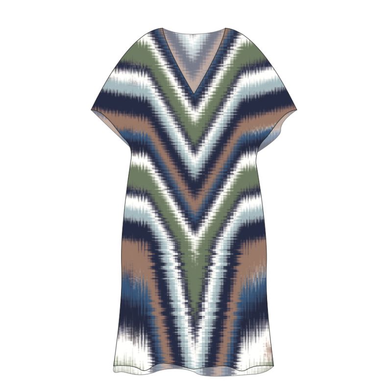 213 - Robe Elia Reflet Ocean Lot De 2